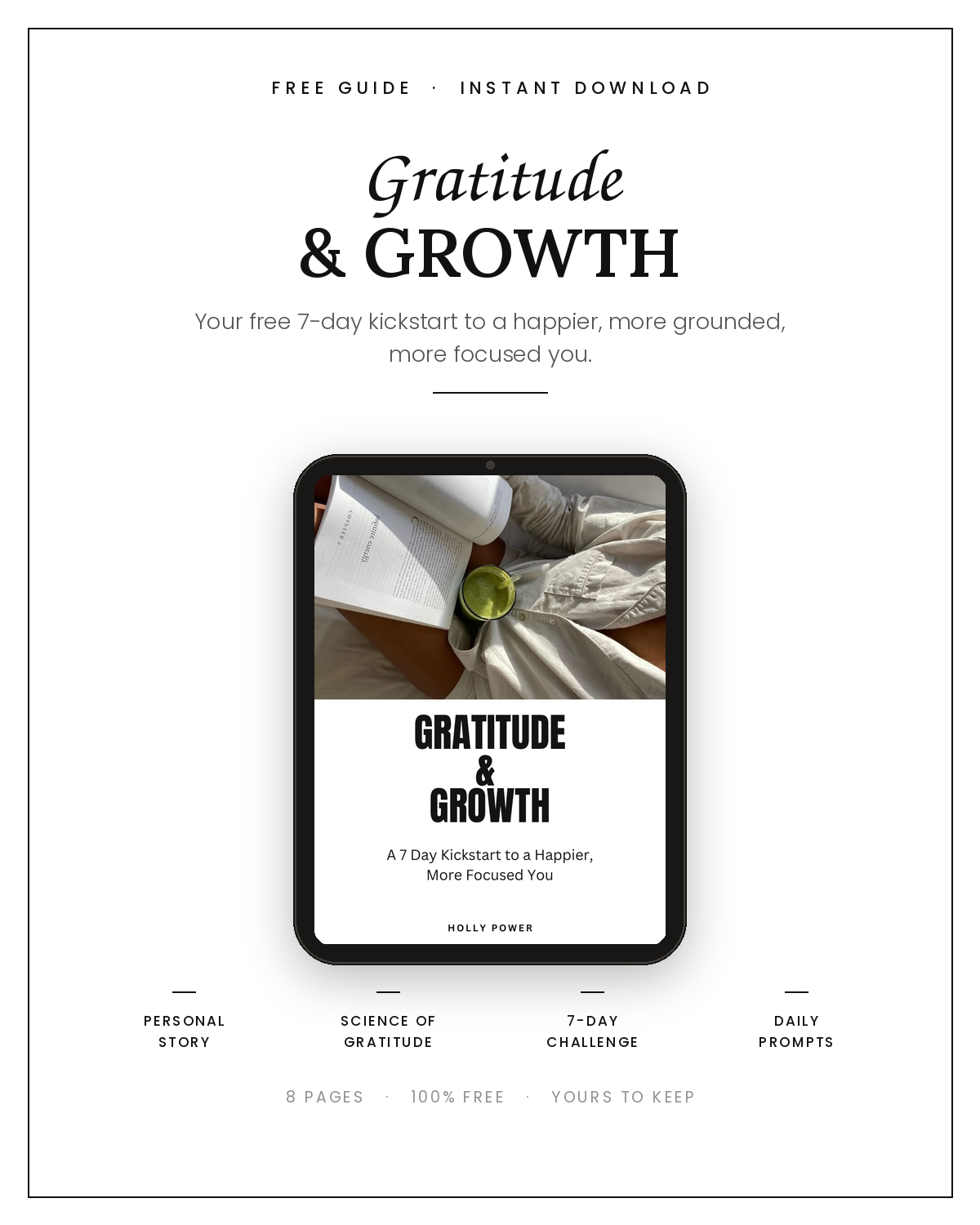 Gratitude & Growth Ebook