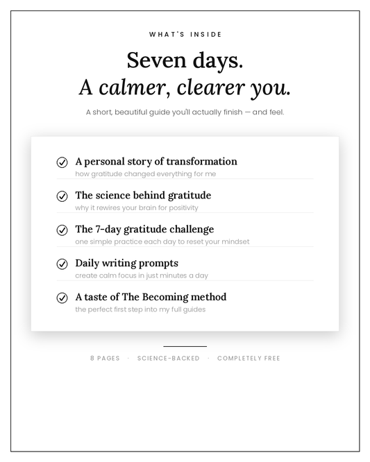 Gratitude & Growth Ebook